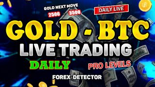 GOLD LIVE - XAUUSD Forex Detector Live Trading Session# 155 #crypto #forexlive #forexdetector