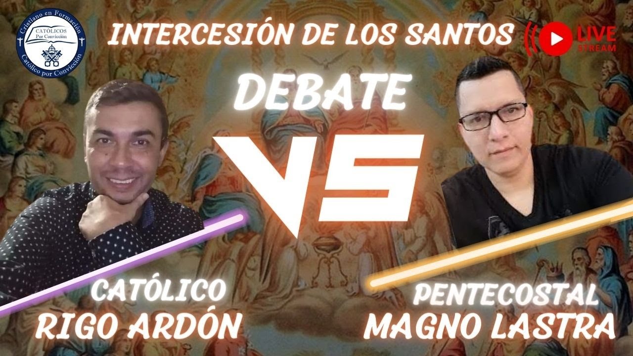 🙏 ¿SE DEBE PEDIR a los SANTOS? 🤔 Un CATÓLICO y un PASTOR PROTESTANTE DEBATEN 🕊️