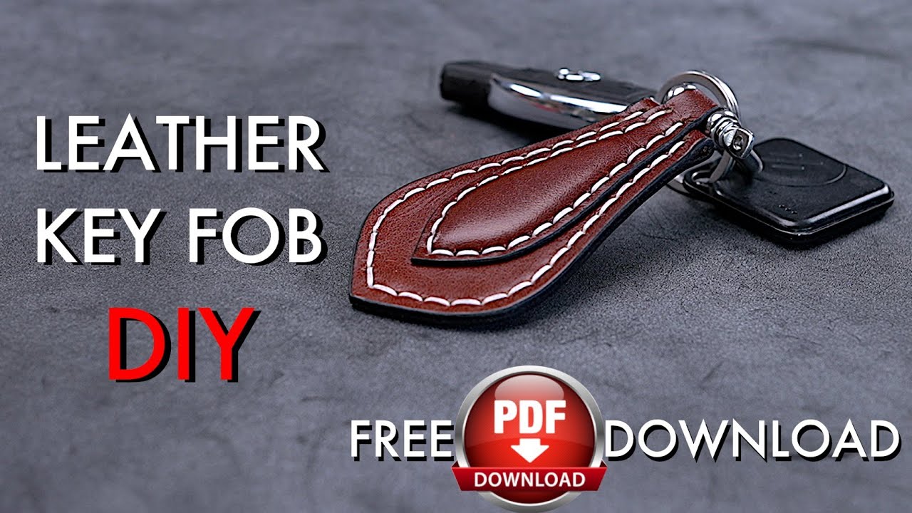 Handmade Key Case,leather Key Holder With Pull Strap,leather Key