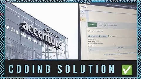 Accenture Coding Solution 2023|Job Hiring Challenge|Coding Solution#solution#coding #recuritment