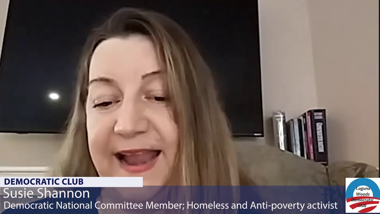 Democratic Club A Zoom Call with DNC Delegate Susie Shannon June 2020