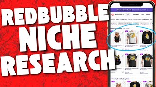 Redbubble Niche Research 2023