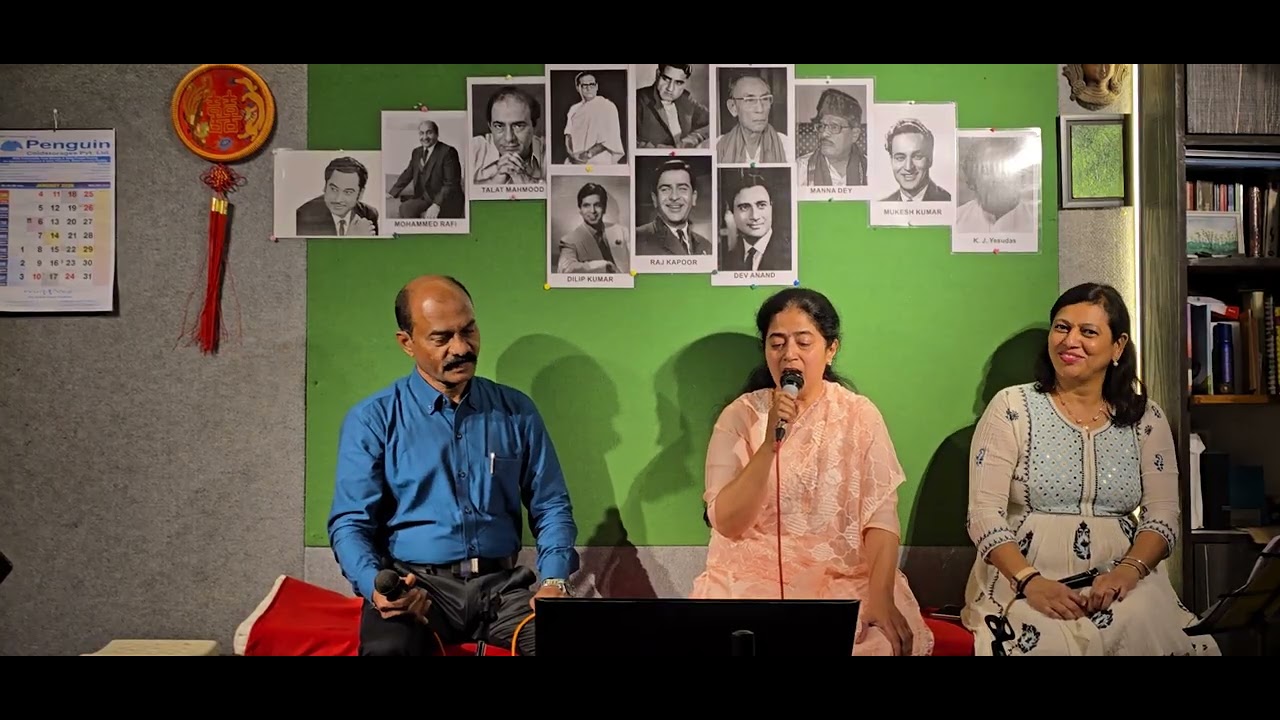 Husn Pahado ka /Duet Lata Didi & Suresh Wadkar Ji/ Cover By Sunil Yadav & Minal Rajhans/Mehfil Group