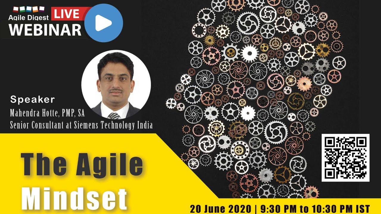 Live : Webinar - Agile Mindset - YouTube