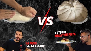 CONFRONTO IMPASTO A MANO E IN IMPASTATRICE - CON ANTONIO MALATI DI PIZZA!