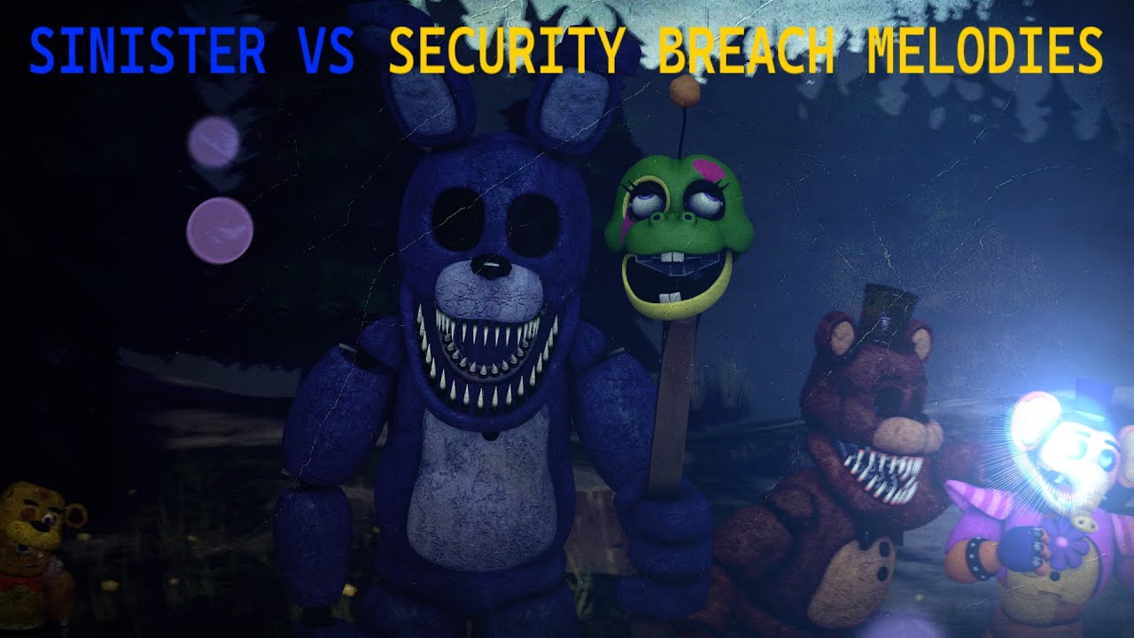 [SFM FNaF] Мелодии Sinister против Security Breach