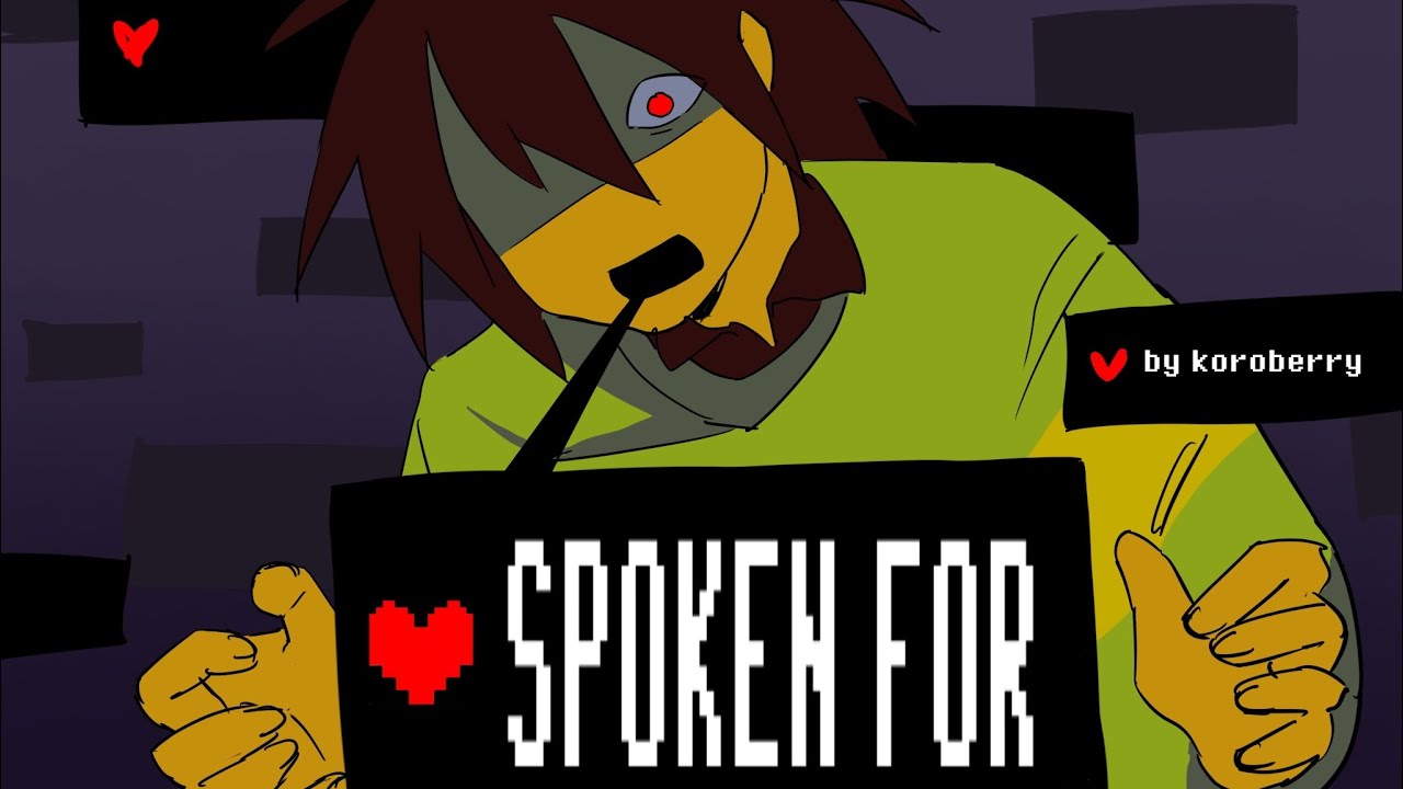 SPOKEN FOR | Kris Animatic - DELTARUNE x FLAVOR FOLEY