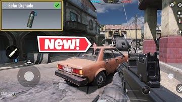 *NEW* Echo Grenade GAMEPLAY in COD Mobile