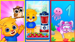 Learn ABCs, Colors & Numbers! 1 Hour Educational Games for Kids | Lucas and Friends screenshot 5