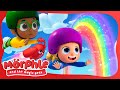 Over the rainbow: rainbow chasers | Morphle and the Magic Pets | Available on Disney+ and Disney Jr