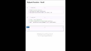 PySpark Function - forall
