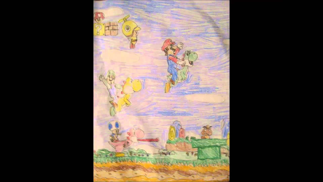 My Nintendo and Sega Character Drawings #1