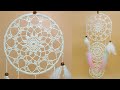 [코바늘뜨개crochet] 드림캐쳐(dreamcatcher) 20cm (대)만들기