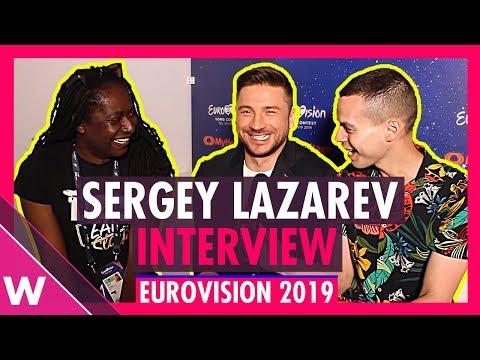 Sergey Lazarev Interview Eurovision 2019 First Rehearsal