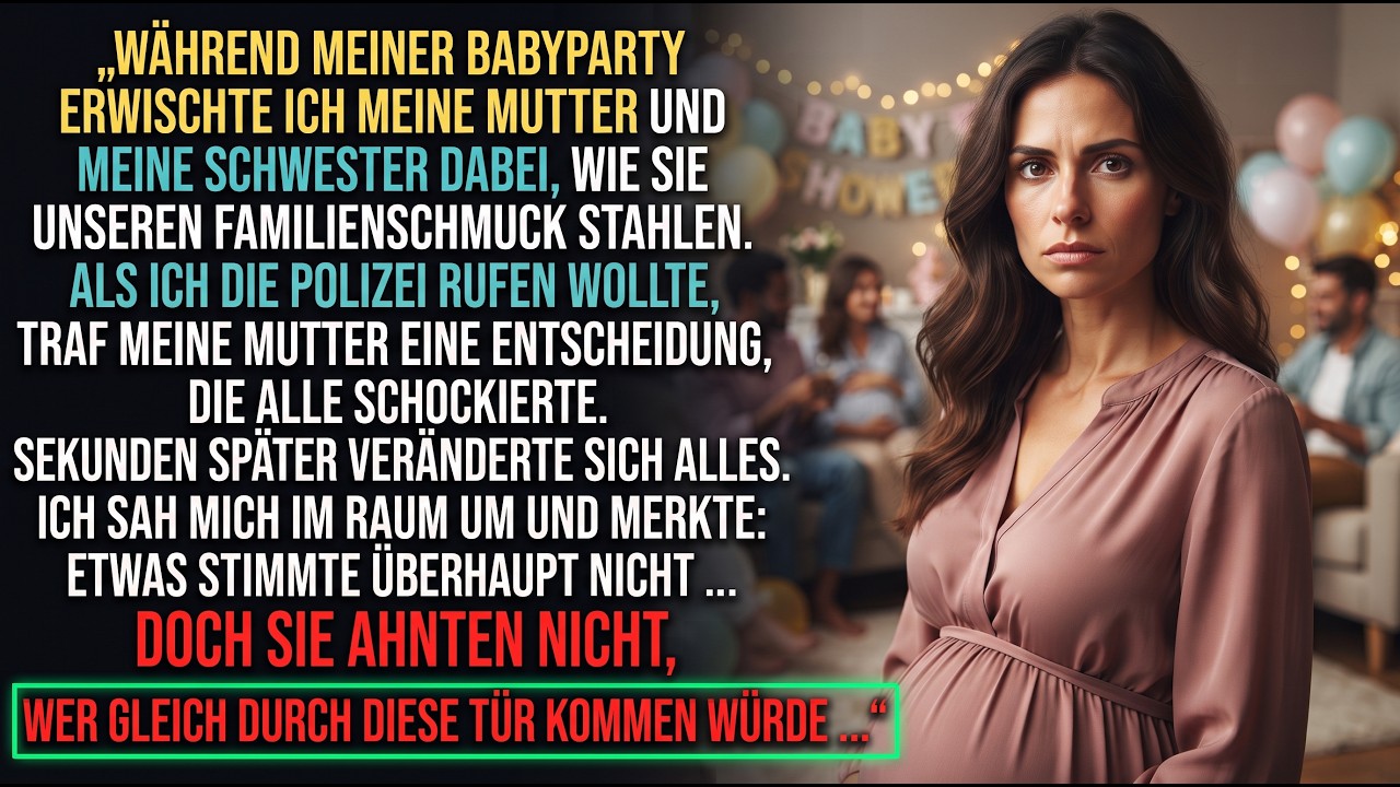 Ich öffnete die Tür zu meinem Schlafzimmer einen Spalt und sah meine eigene Schwester auf den Knien, wie sie meine Kommode mit einer Brechstange aufbrach und das Diamanterbe meines toten...