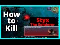 V rising nightmarshal styx the sunderer  full fight with tips