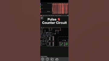 Pulse Counter Circuit #shorts