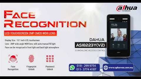 Face Recognition Standalone access with turnstile