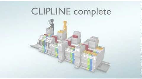 Phoenix Contact CLIPLINE complete DIN terminals