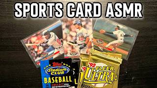 Soft-Spoken ASMR triggers with baseball cards | Sports Card ASMR screenshot 1