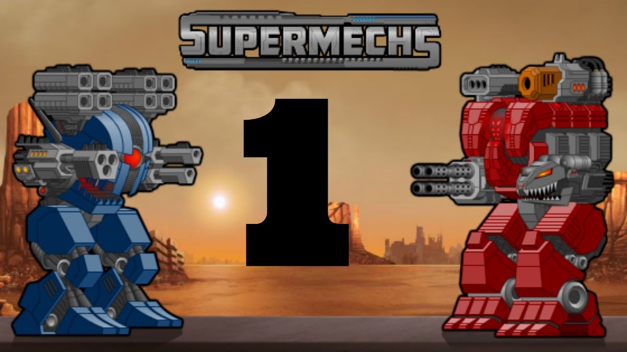 Игра super mechs