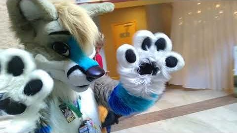 Nordic fuzzcon 2019 fursuit parade