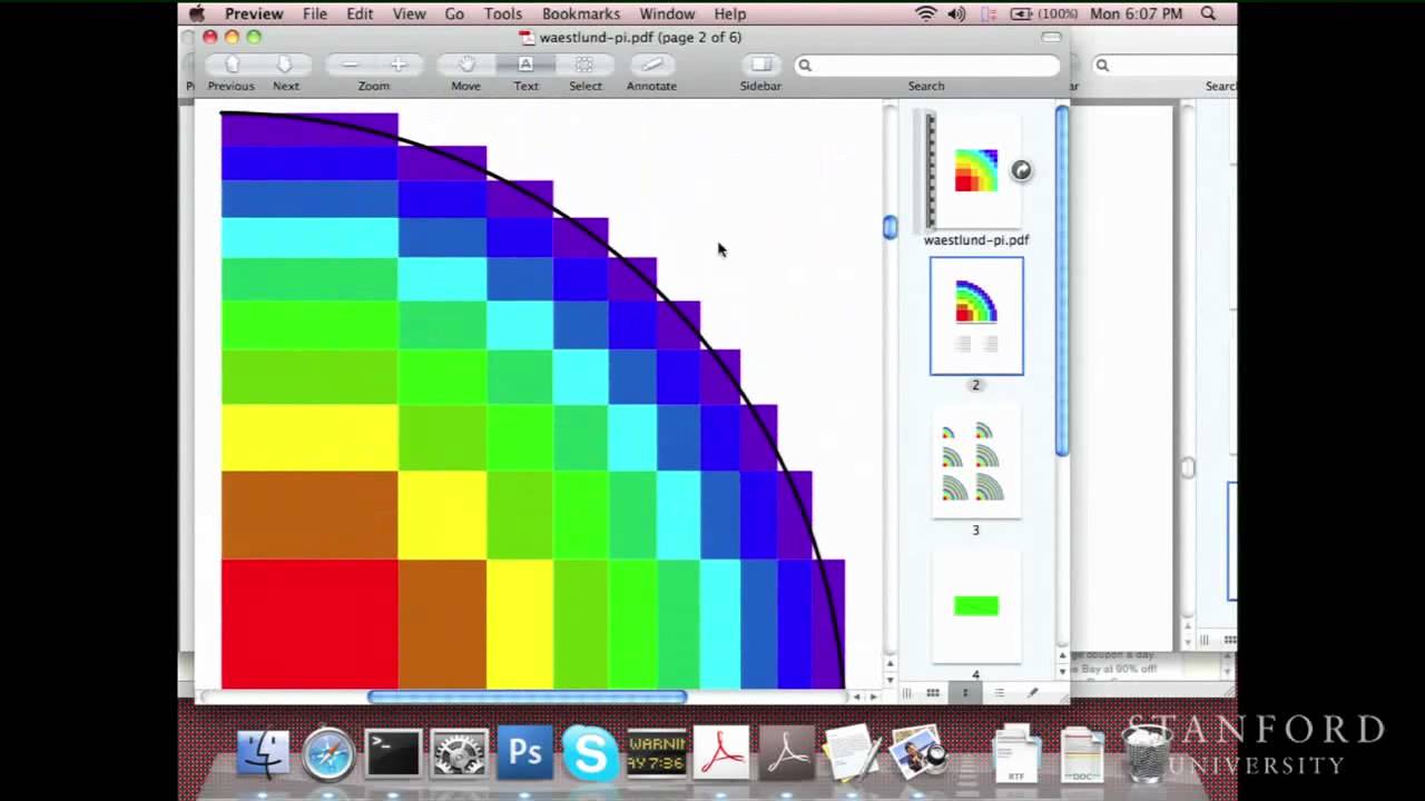 Stanford Lecture: Donald Knuth—"Why Pi?"(2010)