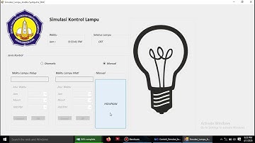 Simulasi Kontrol Lampu Menggunakan Visual Studio Ultimate 2010