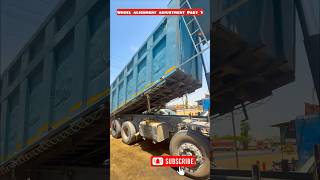 Wheel Alignment Adjustment, Wheels ko properly Align kaise karain ?#garage #truck #shorts #repairing