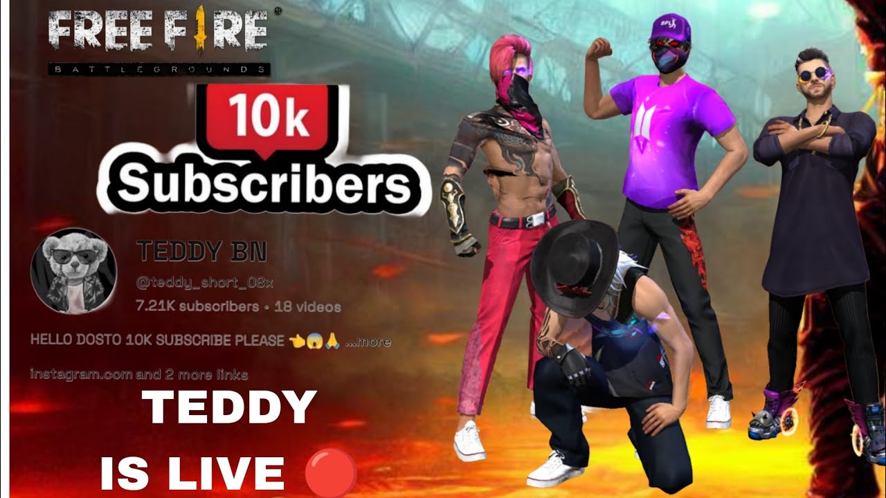 TEDDY BN  IS LIVE 🔴