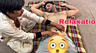 ASMR Belly button Massage with Erection  : Armpit Tickle Therapy || 😉 enjoy 😊 see what happened