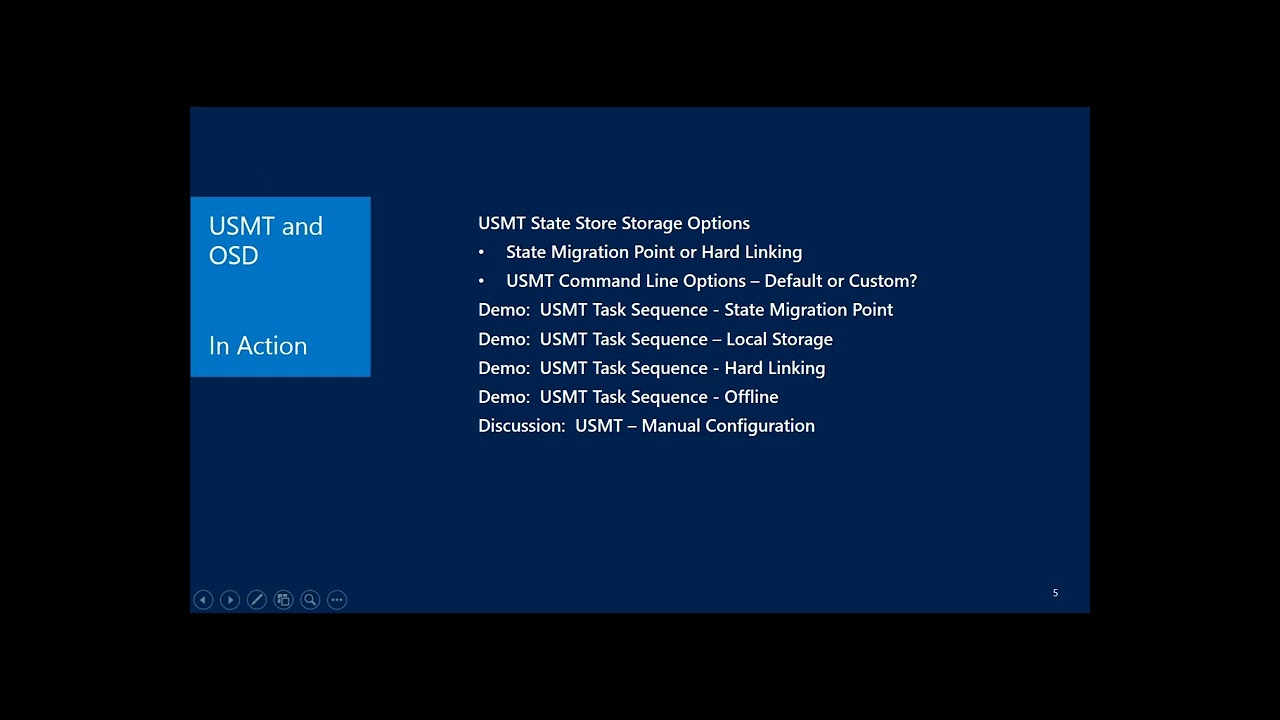ConfigMgr   2012   Operating System Deployment   Part X   USMT and OSD