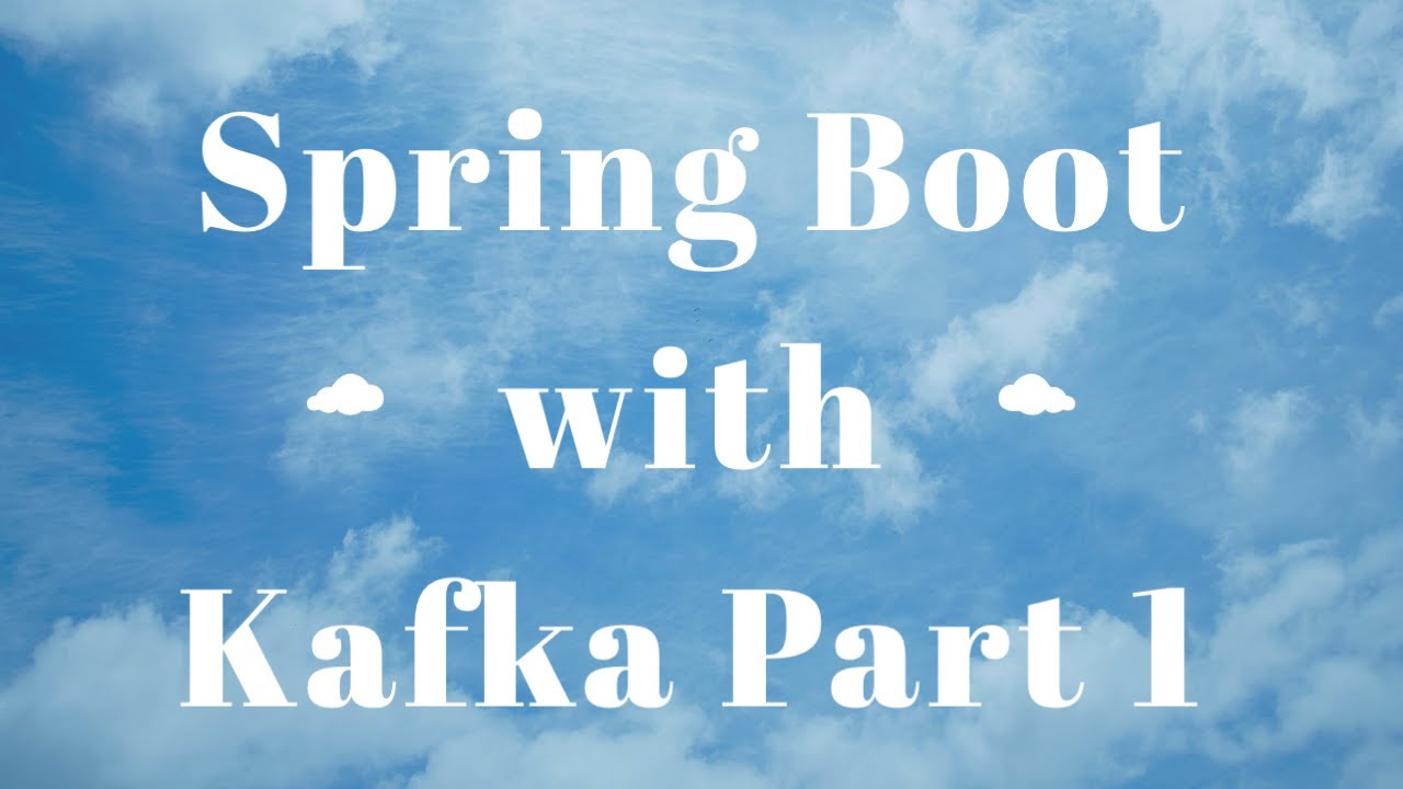 Video 014: Spring Boot how to integrate Kafka in the workflow Part 1