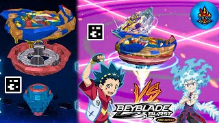 PRO SERIES BRAVE VALTRYEK GAMEPLAY ORIGINAL QR CODE BRAVE VALTRYEK V6 BEYBLADE BURST APP