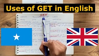 The uses of the verb ' GET ' in English