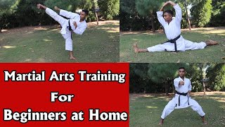 Martial Arts training for beginners at Home in hindi | How to Learn Martial Arts at home -UMAI-2020