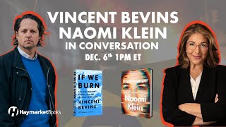 Naomi Klein and Vincent Bevins in Conversation