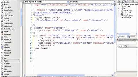 How Do I- Use the ASP.NET AJAX Draggable Panel Extender-