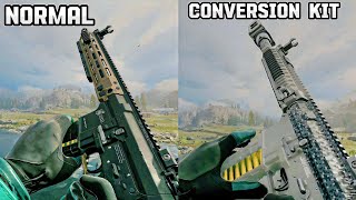 All Mw3 Season 4 Weapons - Normal Vs Aftermarket Parts New Conversion Kits 