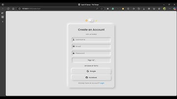 Neumorphism Login Page - Soft UI Design Tutorial | HTML & CSS