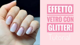 BABY BOOMER EFFETTO VETRO CON GLITTER! Tutorial