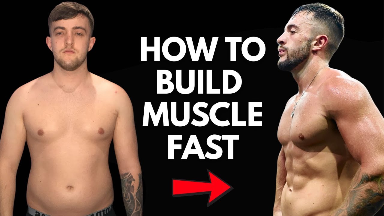 How to Build Muscle FAST (Naturally) - YouTube