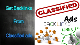 Get backlinks from classified ads || Free Backlinks from USA to rank your website
