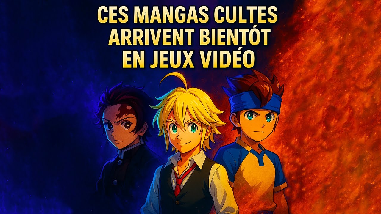 Ces MANGAS cultes arrivent bientôt en jeux vidéo ! 🎮 🔥