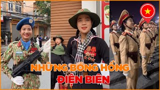 "IN TƯ" CỦA NHỮNG BÓNG HỒNG THAM GIA DIỄU BINH Ở ĐIỆN BIÊN