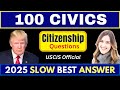 2025 random 100 civics questions and answers - U.S. citizenship interview I N400 Interview