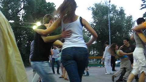 Dancing with Kirill_Moscow zouk Open Air