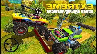 Monster Truck Stunts and Racing Adventure - 4x4 Offroad Race Game - Android GamePlay screenshot 3