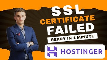 Fix SSL Certificate Failed on Hostinger: Easy Step-by-Step Guide [solved]