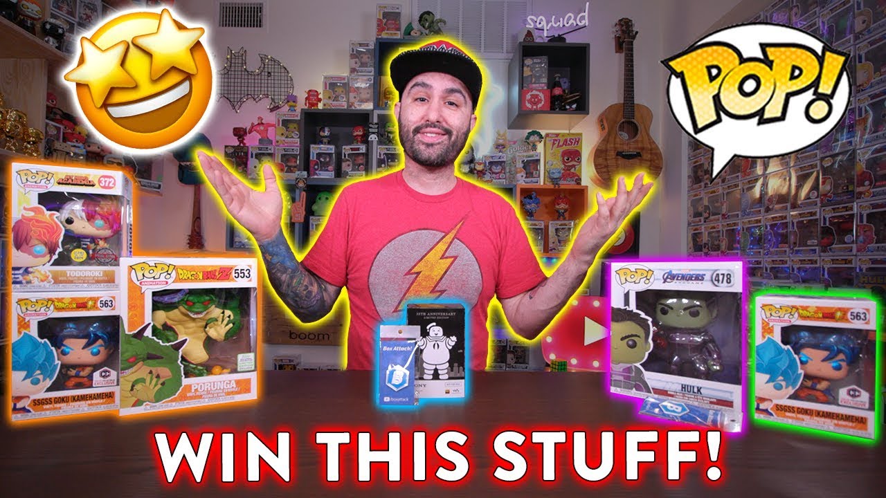 Massive Funko Pop Mystery Box + Haul Exclusive Giveaway! YouTube